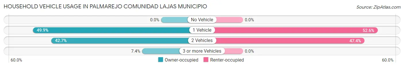Household Vehicle Usage in Palmarejo comunidad Lajas Municipio