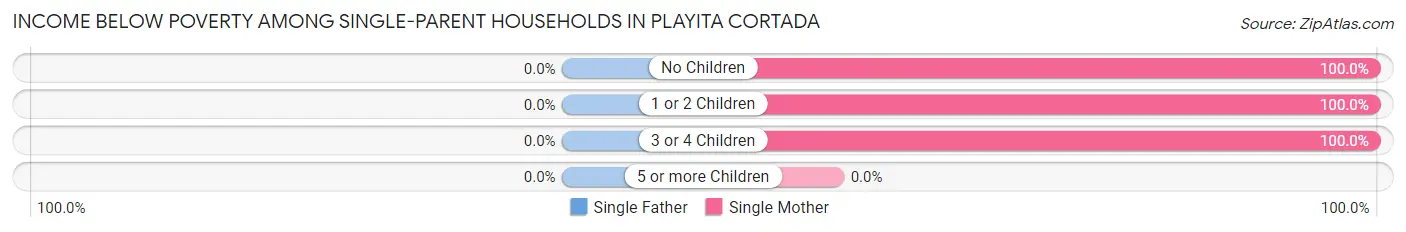 Income Below Poverty Among Single-Parent Households in Playita Cortada