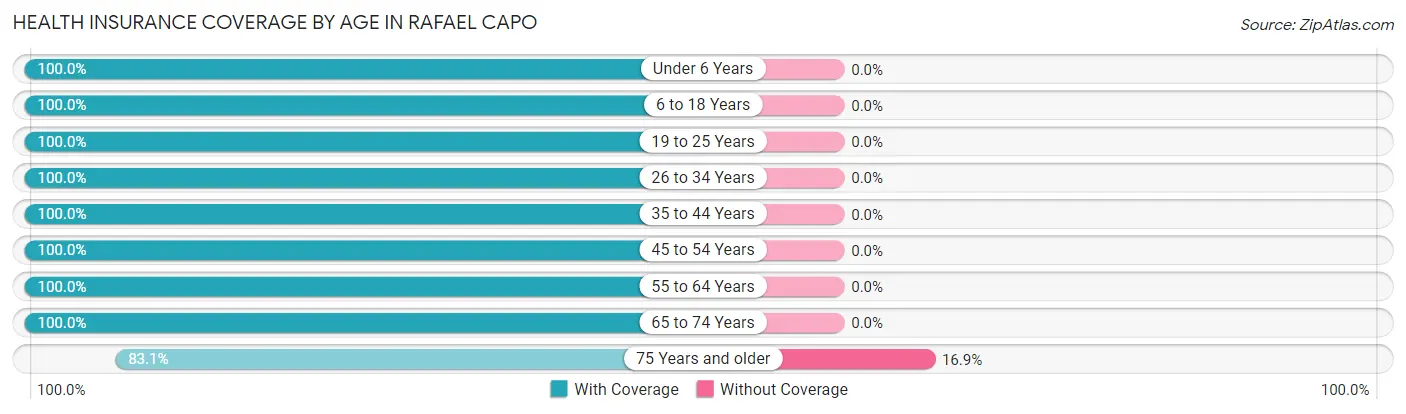Health Insurance Coverage by Age in Rafael Capo