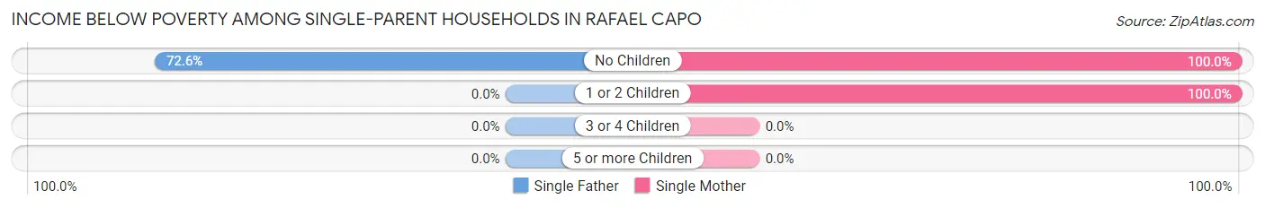 Income Below Poverty Among Single-Parent Households in Rafael Capo