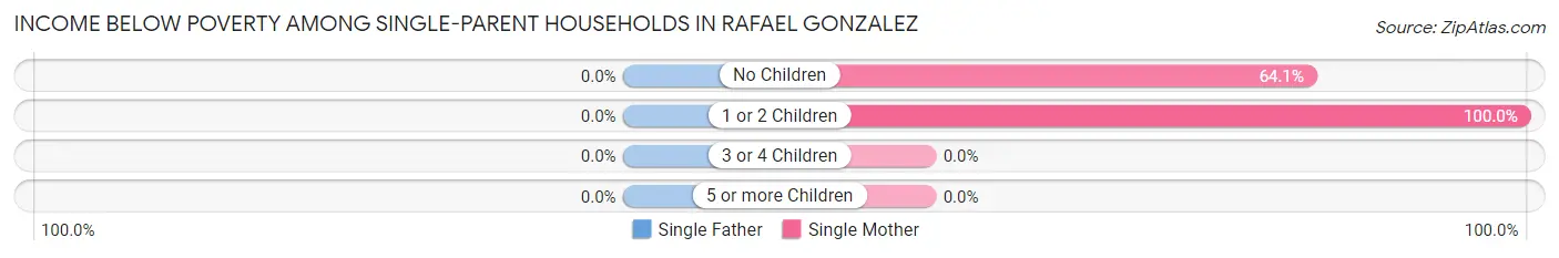 Income Below Poverty Among Single-Parent Households in Rafael Gonzalez