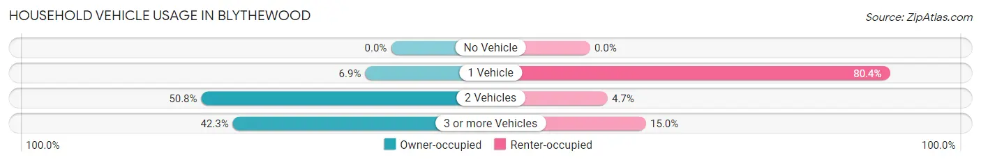 Household Vehicle Usage in Blythewood