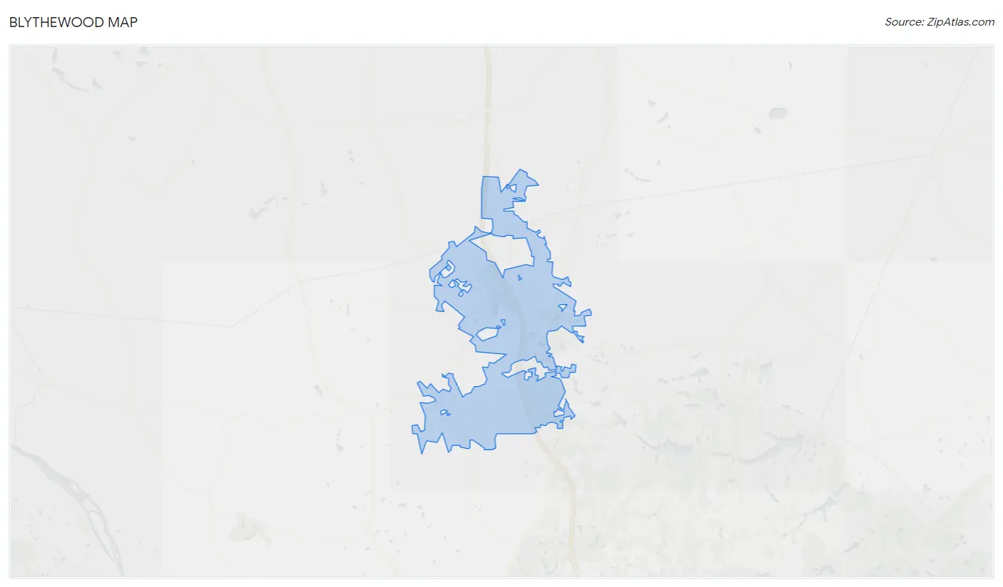 Blythewood Map