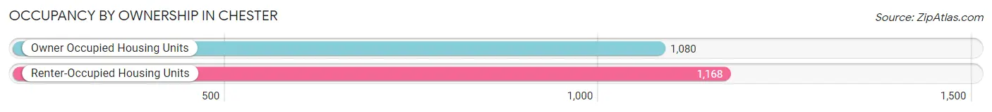 Occupancy by Ownership in Chester