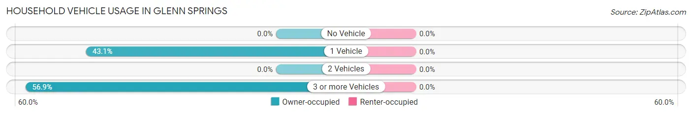 Household Vehicle Usage in Glenn Springs