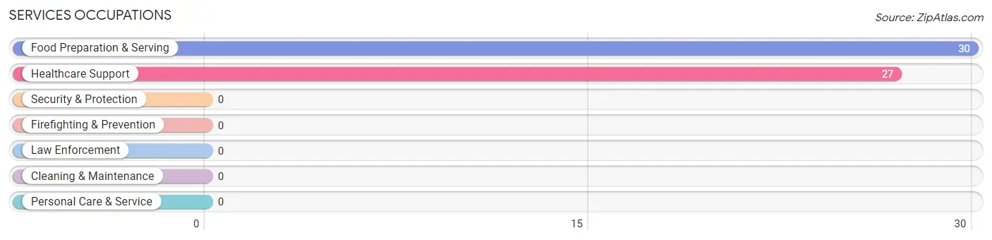 Services Occupations in Utica