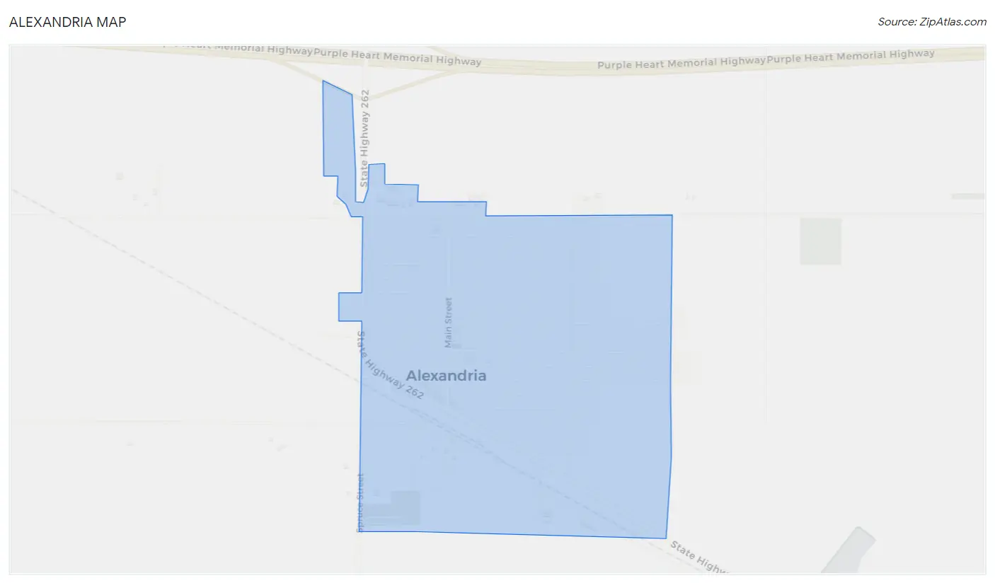 Alexandria Map