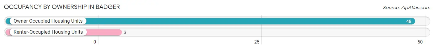 Occupancy by Ownership in Badger