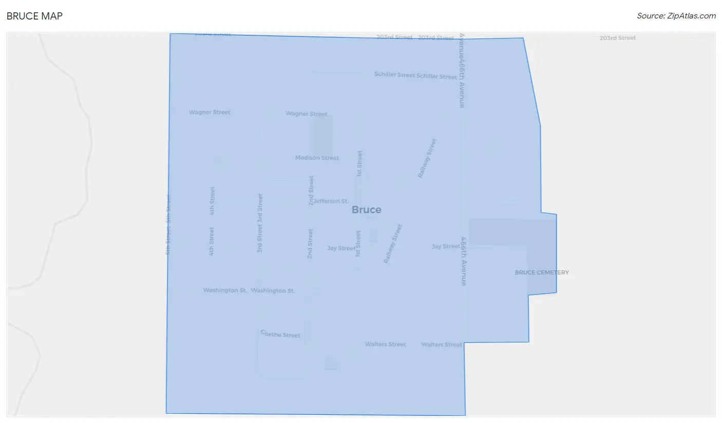 Bruce Map
