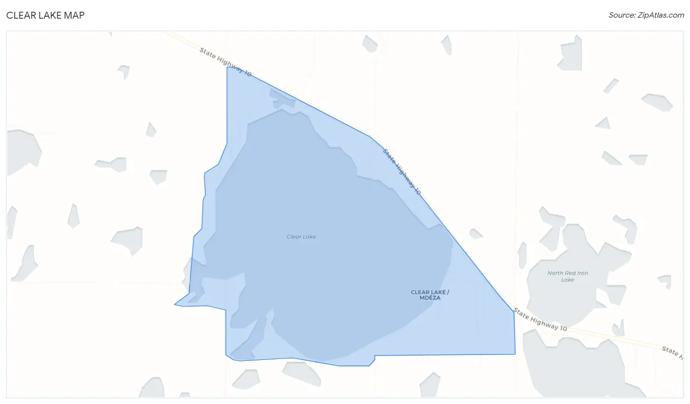 Clear Lake Map