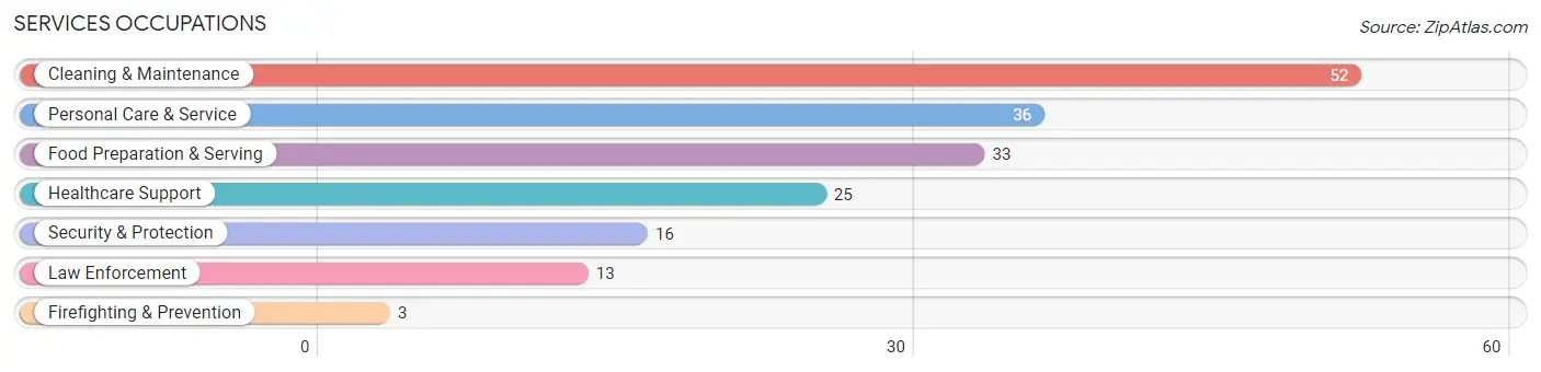 Services Occupations in Elk Point