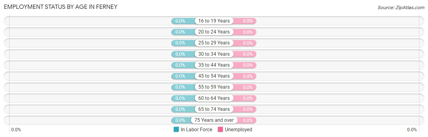 Employment Status by Age in Ferney