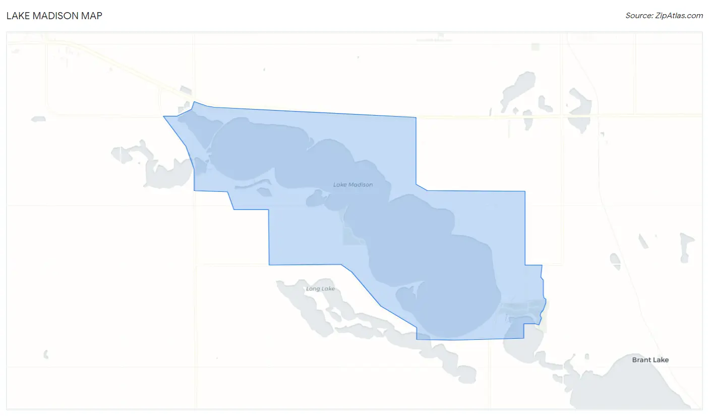 Lake Madison Map