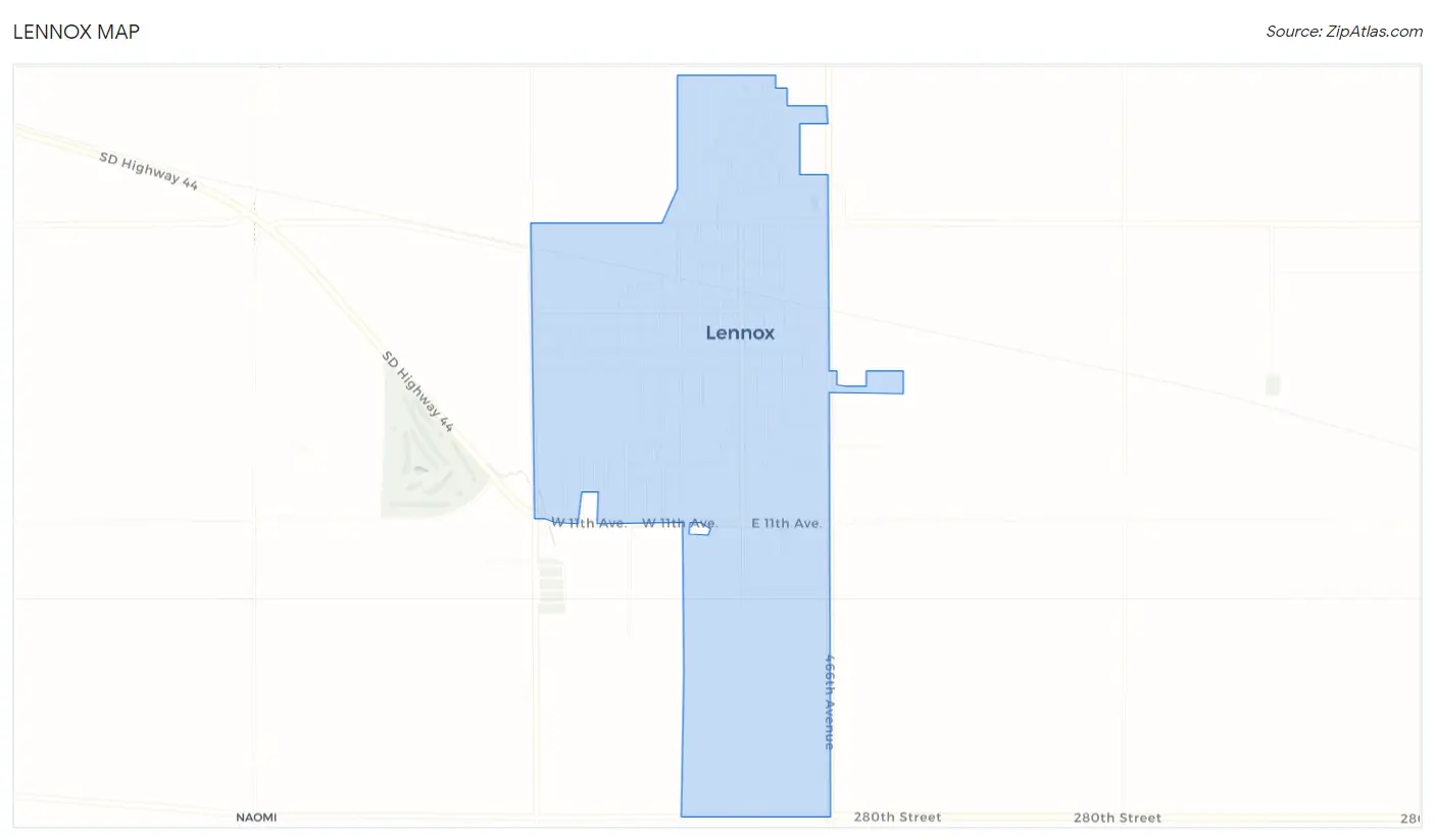 Lennox Map