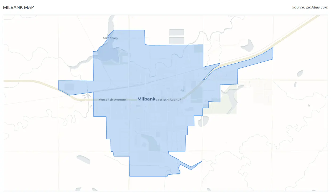 Milbank Map