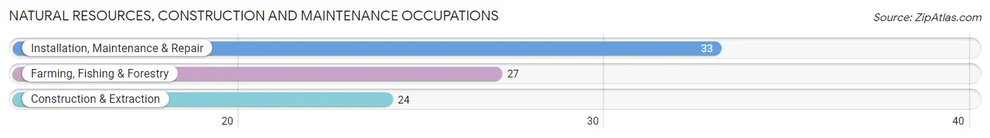 Natural Resources, Construction and Maintenance Occupations in Miller