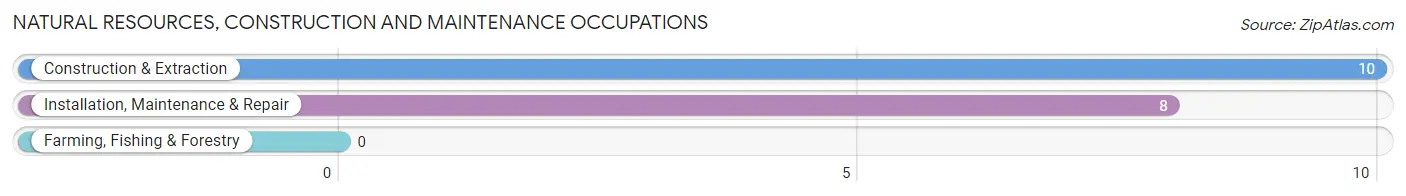 Natural Resources, Construction and Maintenance Occupations in Oahe Acres