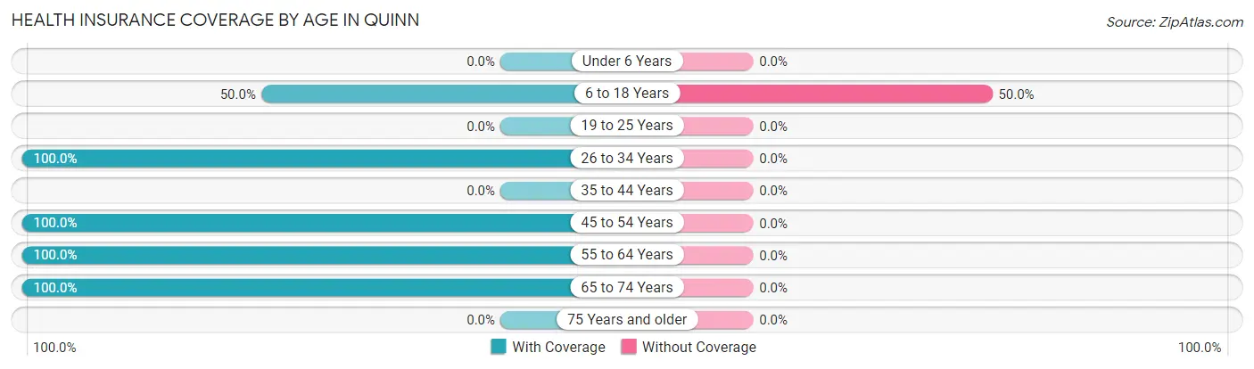 Health Insurance Coverage by Age in Quinn