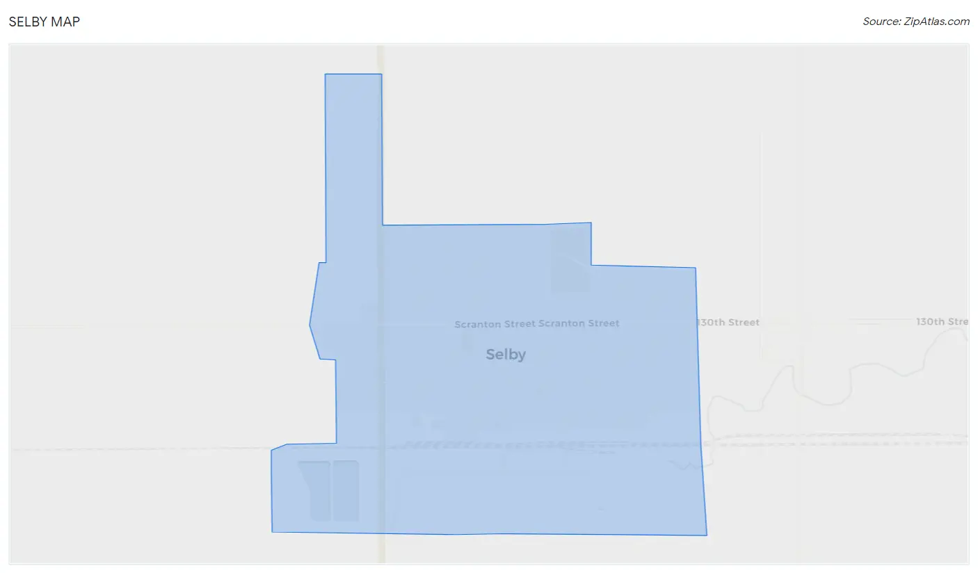 Selby Map