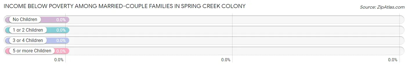 Income Below Poverty Among Married-Couple Families in Spring Creek Colony