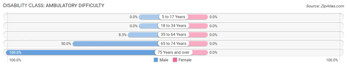 Disability in Twin Brooks: <span>Ambulatory Difficulty</span>