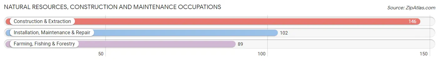 Natural Resources, Construction and Maintenance Occupations in Vermillion