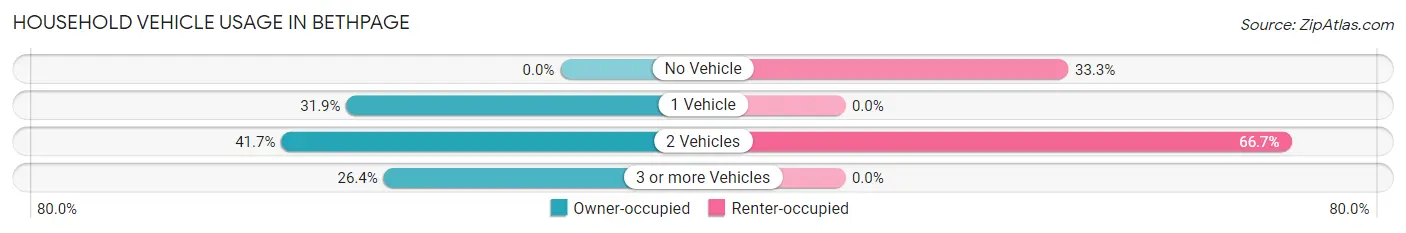Household Vehicle Usage in Bethpage