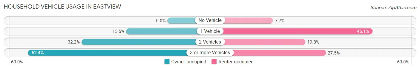 Household Vehicle Usage in Eastview