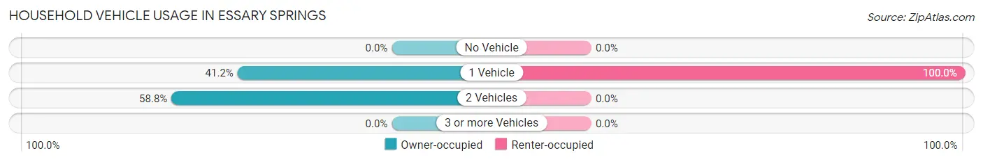 Household Vehicle Usage in Essary Springs