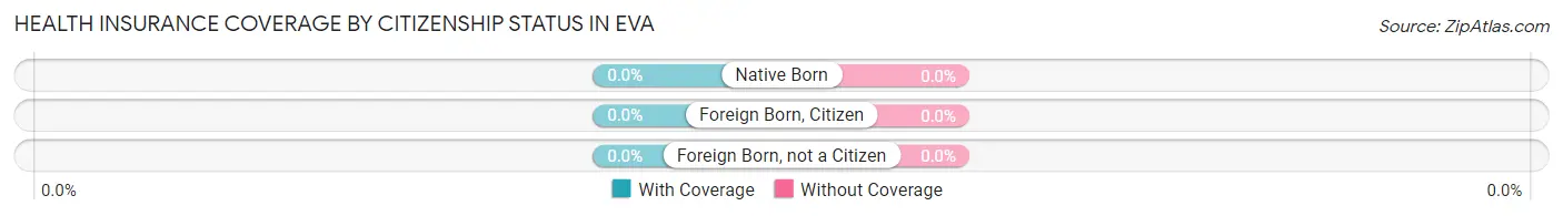 Health Insurance Coverage by Citizenship Status in Eva