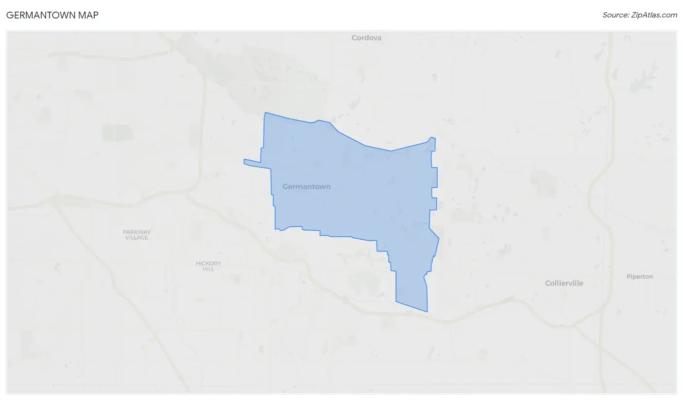 Germantown Map