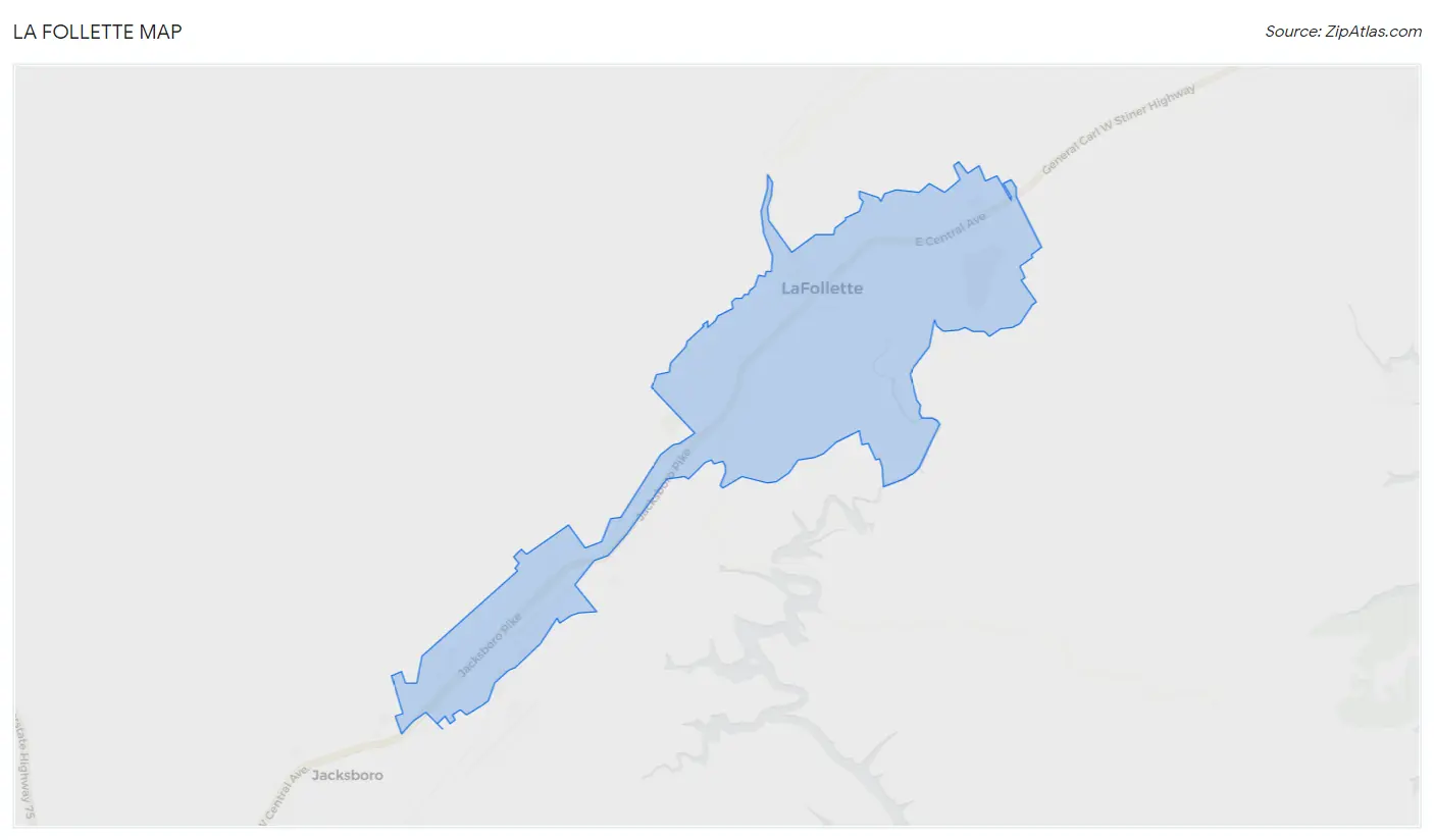 La Follette Map