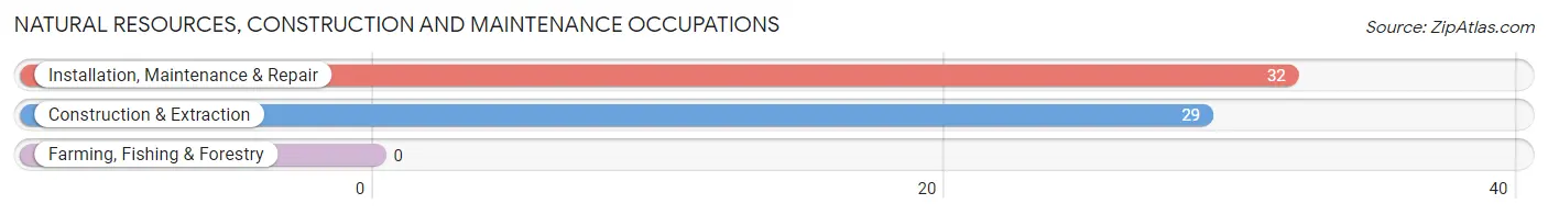 Natural Resources, Construction and Maintenance Occupations in Mayland