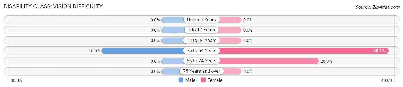 Disability in Mayland: <span>Vision Difficulty</span>