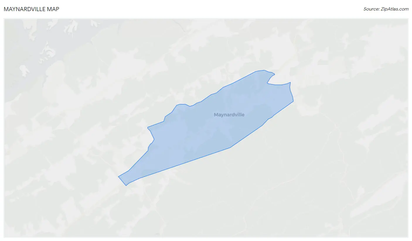 Maynardville Map