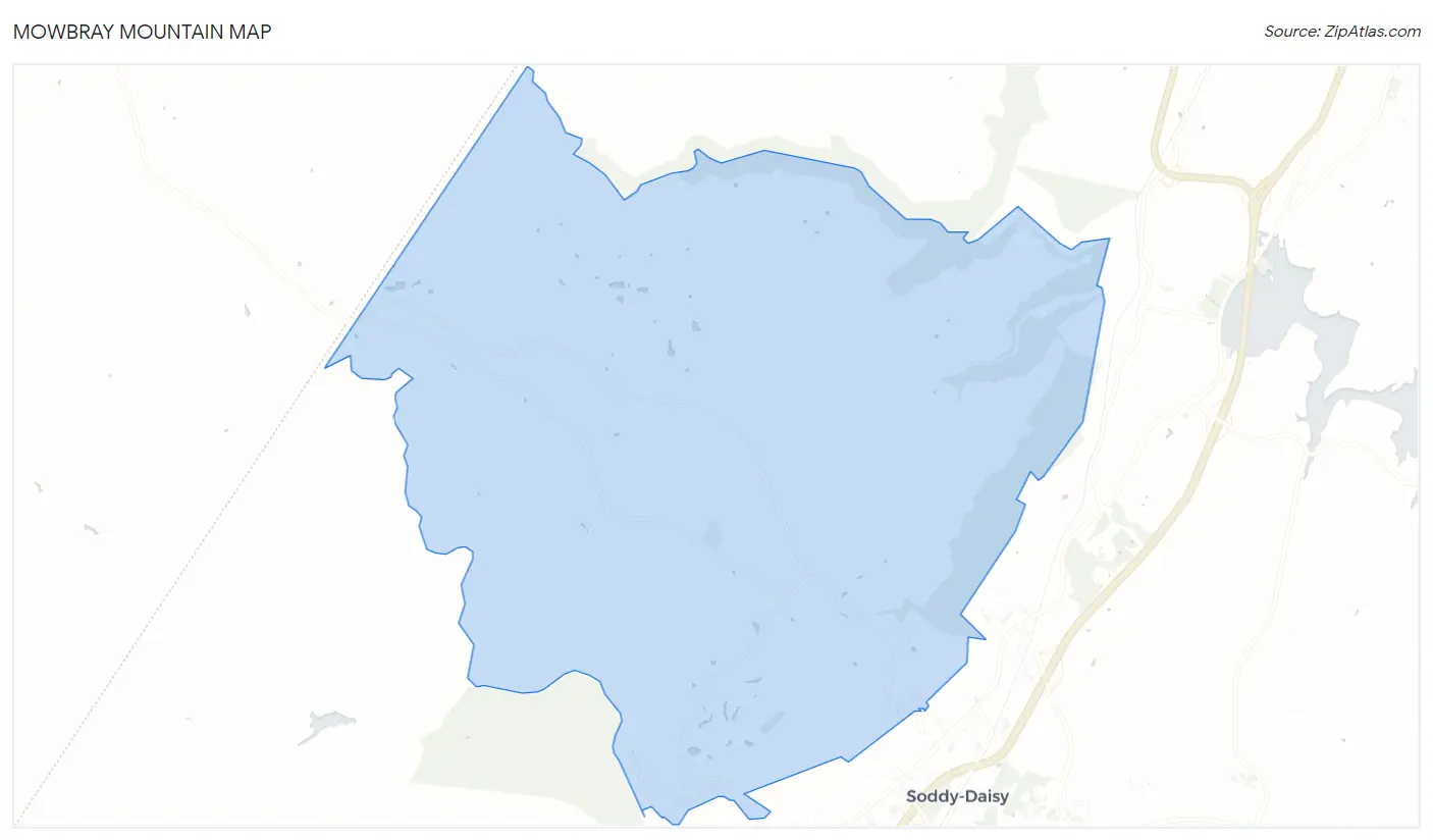 Mowbray Mountain Map