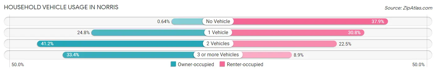 Household Vehicle Usage in Norris