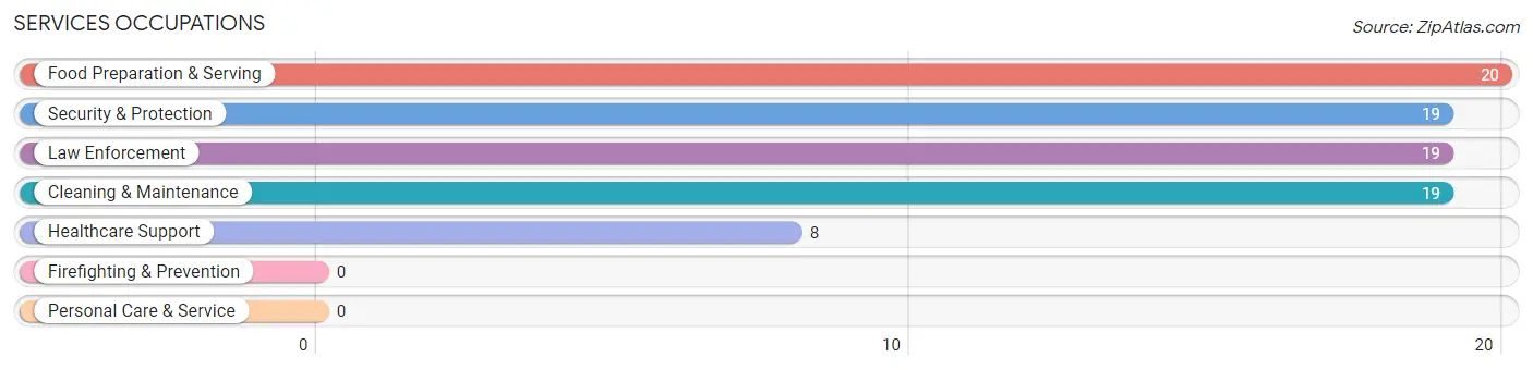 Services Occupations in Red Boiling Springs