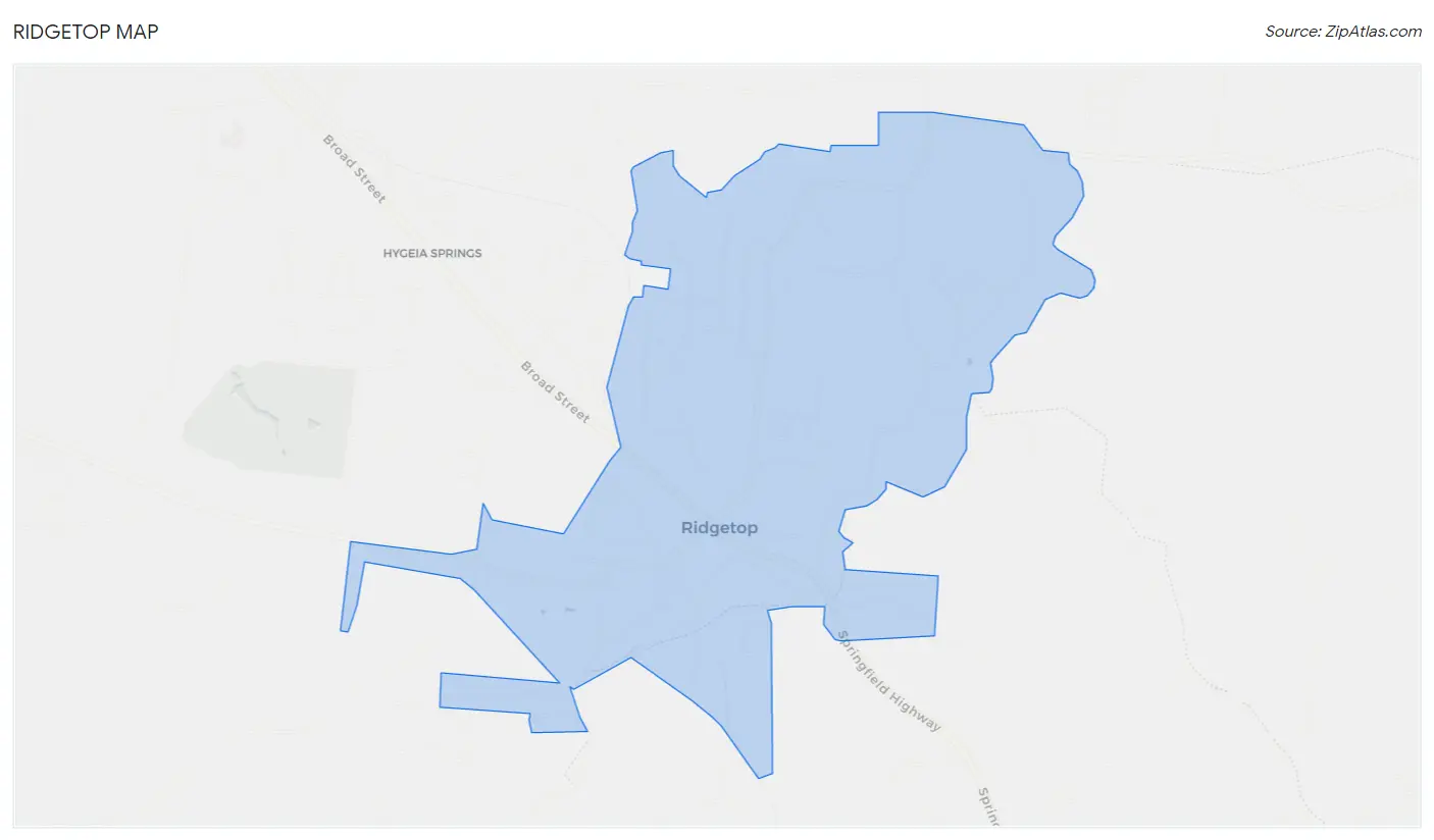 Ridgetop Map