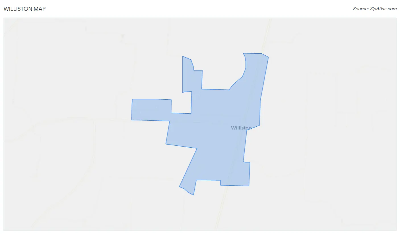 Williston Map