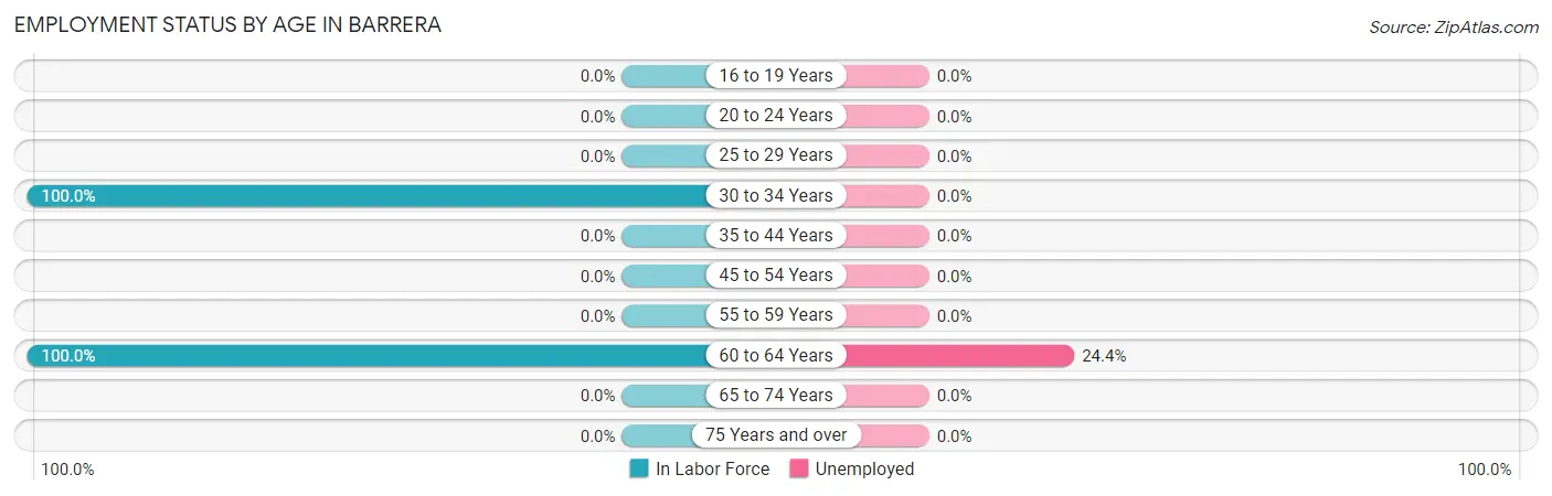 Employment Status by Age in Barrera