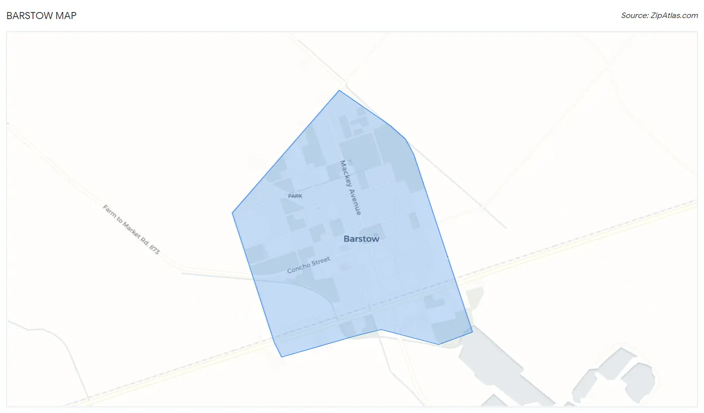 Barstow Map