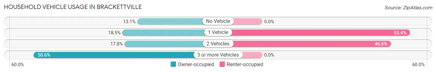 Household Vehicle Usage in Brackettville