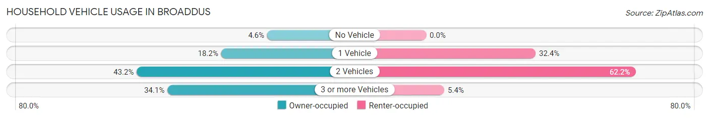 Household Vehicle Usage in Broaddus