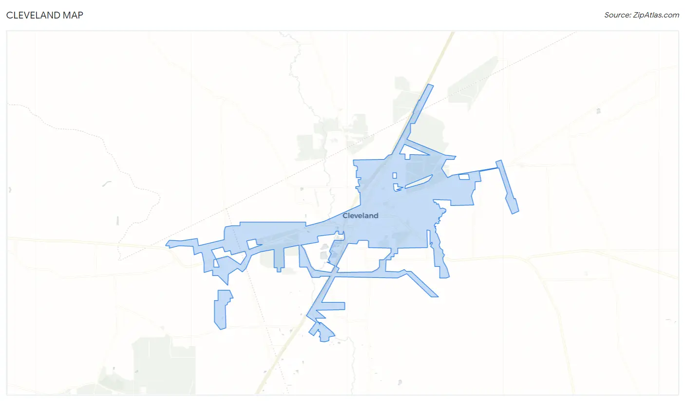 Cleveland Map