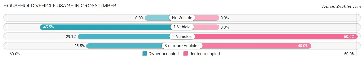 Household Vehicle Usage in Cross Timber