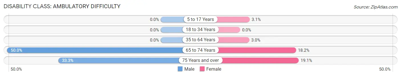 Disability in Devers: <span>Ambulatory Difficulty</span>