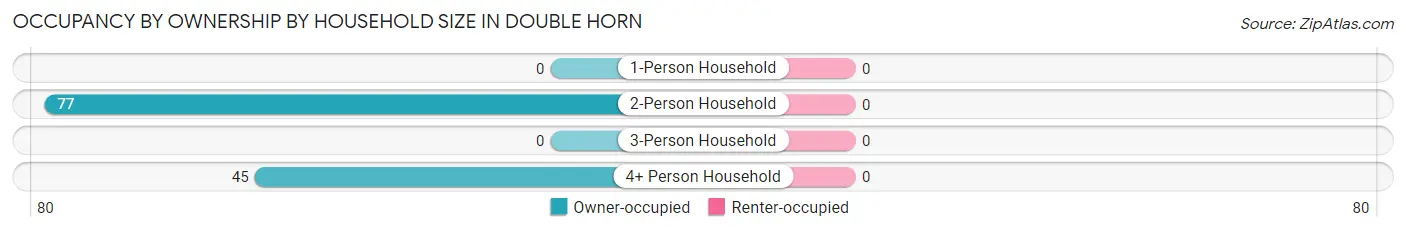 Occupancy by Ownership by Household Size in Double Horn