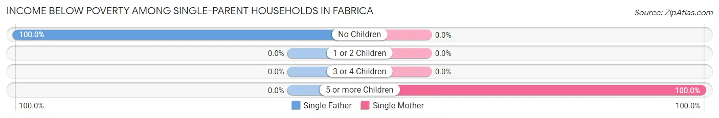 Income Below Poverty Among Single-Parent Households in Fabrica