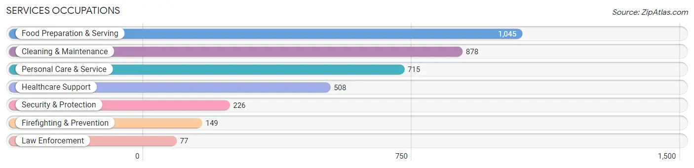 Services Occupations in Farmers Branch